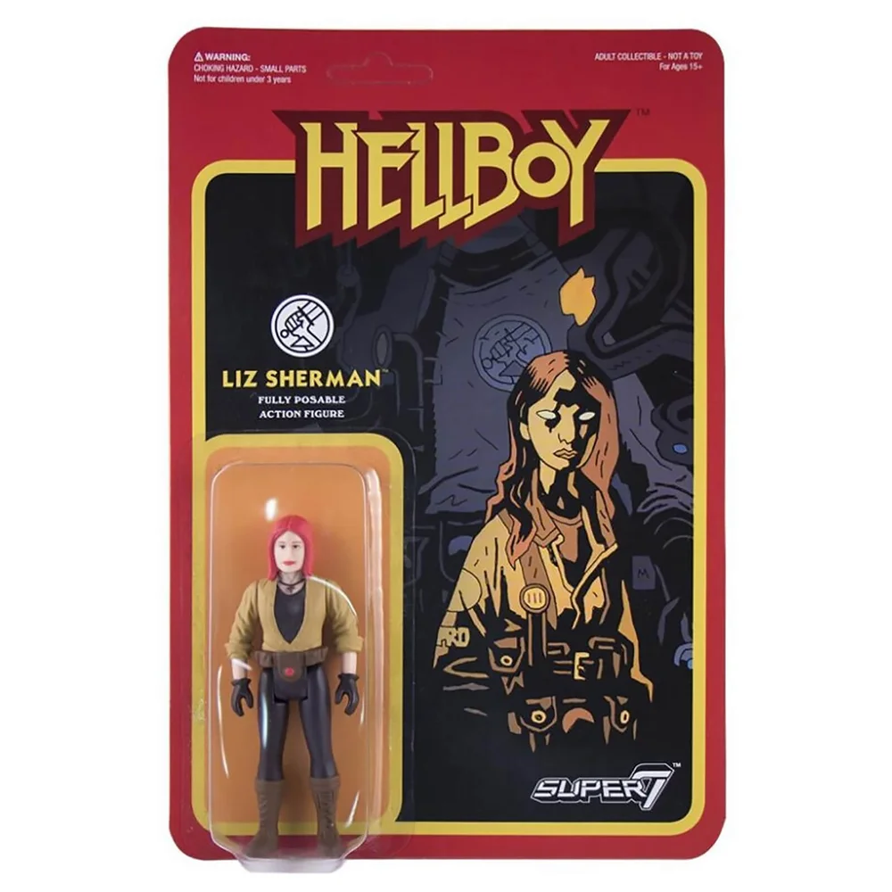 Super7 Hellboy ReAction Figure - Liz Sherman Image 1