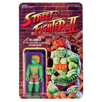 Super7 Street Fighter Blanka ReAction Figure