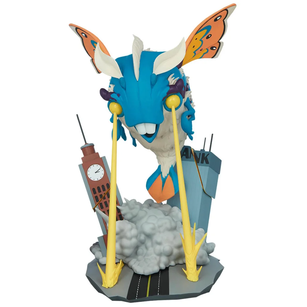 Sideshow Collectibles Unruly Kaiju Series - Designer PVC Statue Invasion of BeheMOTH! 20 cm Image 1