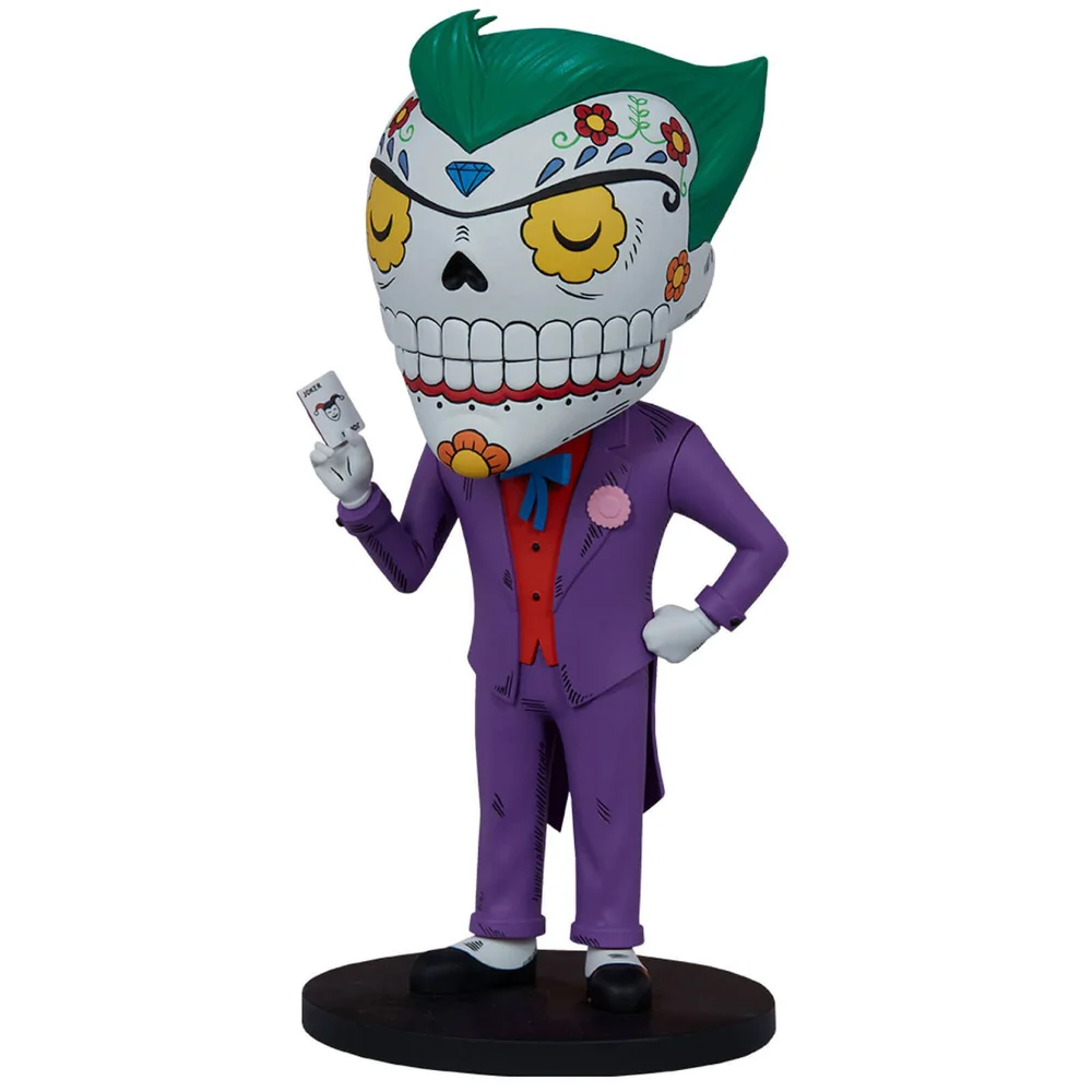 Sideshow Collectibles DC Comics - Designer PVC Statue The Joker Calavera 20 cm Image 1