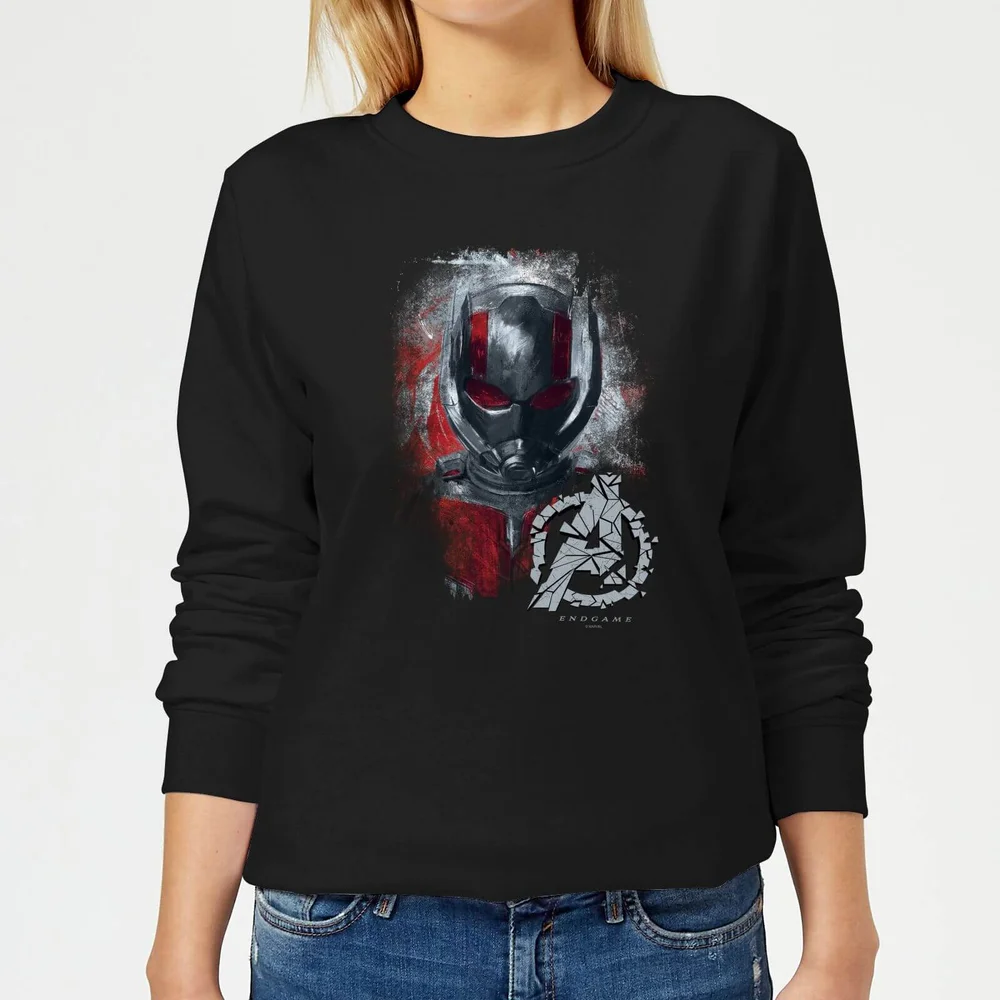 Avengers Endgame Ant Man Brushed Women's Sweatshirt - Black - XS Image 1