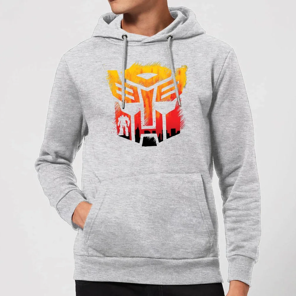 Transformers Autobot Symbol Hoodie - Grey - S Image 1