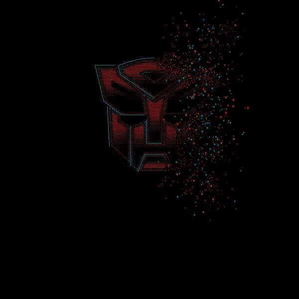 Transformers Autobot Fade Sweatshirt - Black
