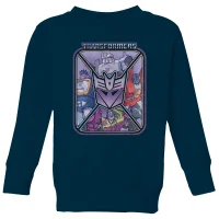 Transformers Decepticons Kids' Sweatshirt - Navy - undefined undefined