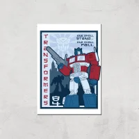 Transformers One Shall Stand Poster Art Print - undefined undefined