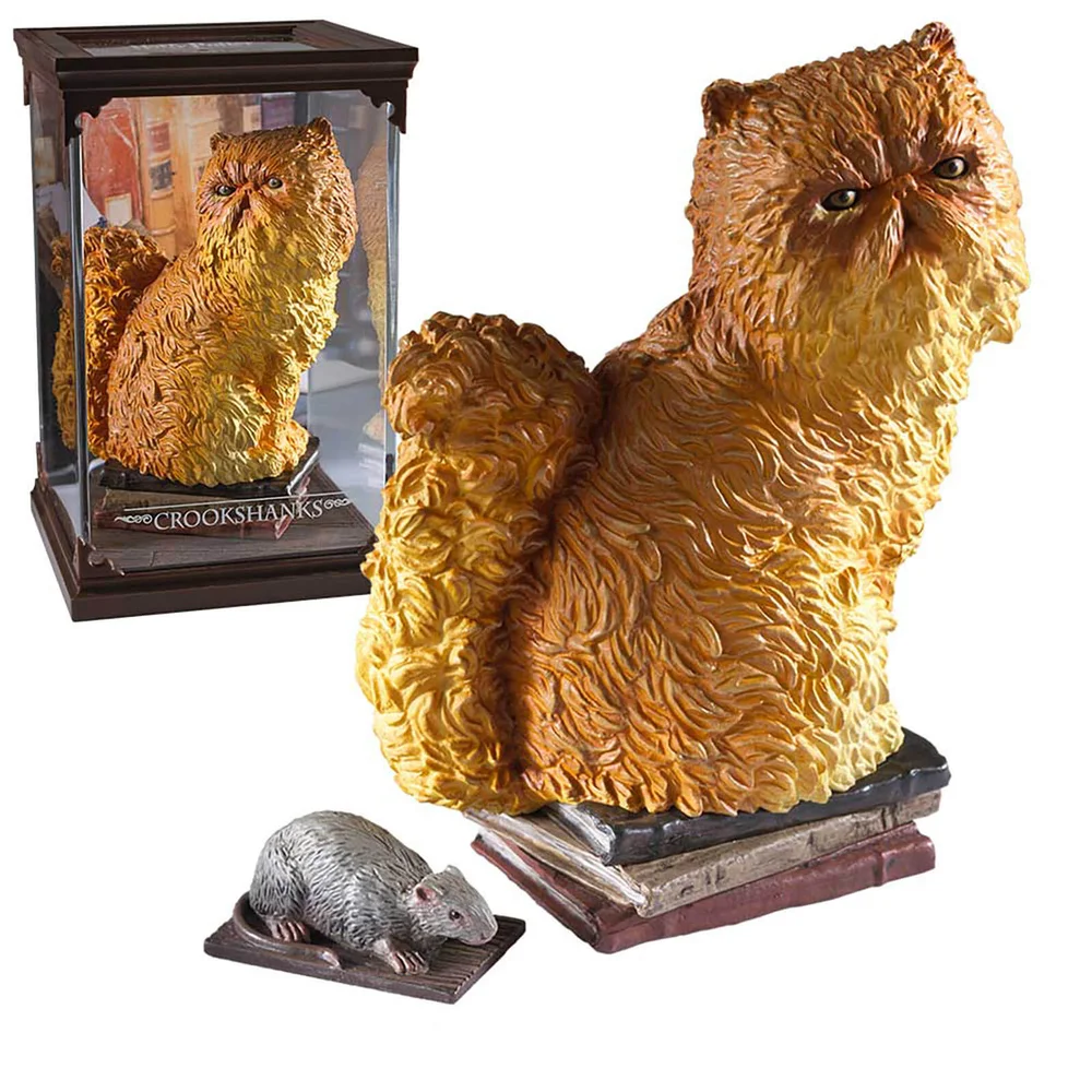 Harry Potter Magical Creatures Crookshanks Scuplture Image 1