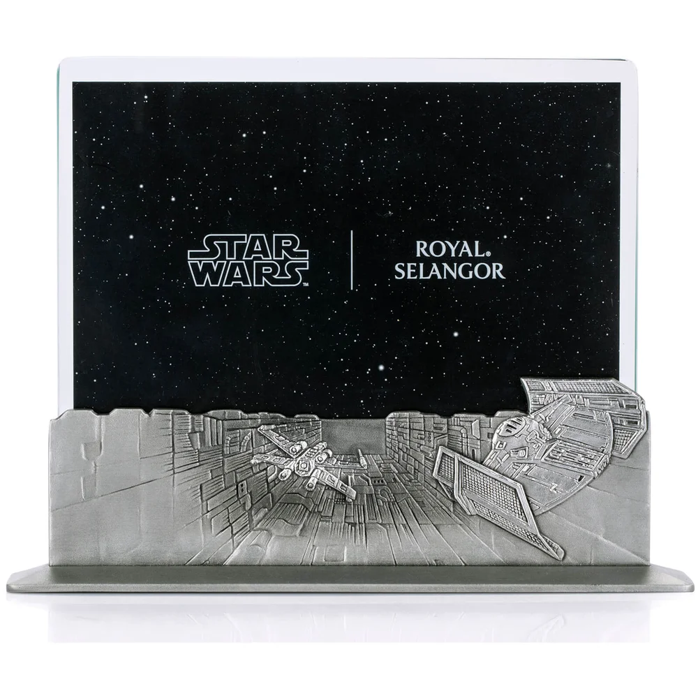 Royal Selangor Star Wars Trench Assault Pewter Photo Frame 4R 15cm Image 1