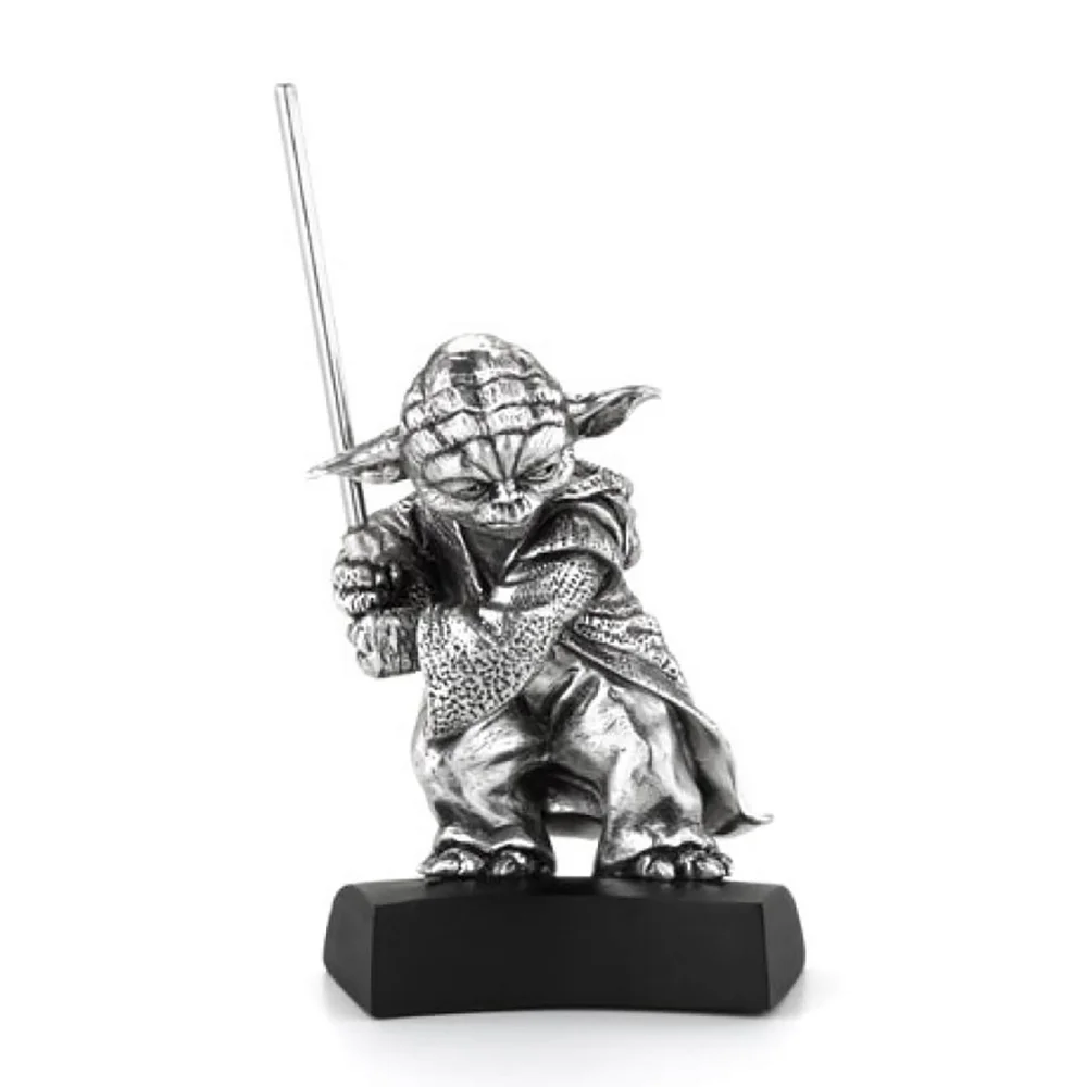 Royal Selangor Star Wars Yoda Pewter Figurine 4.5cm Image 1