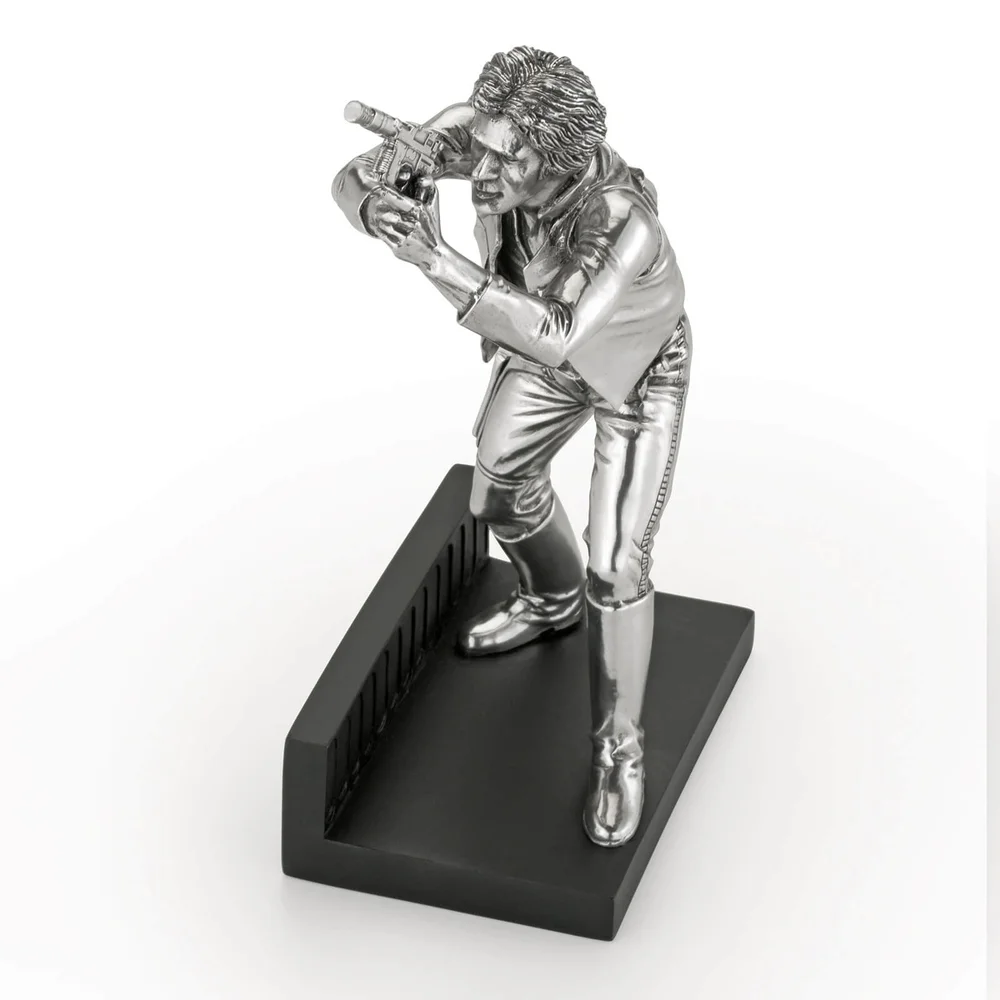 Royal Selangor Star Wars Han Solo Limited Edition Pewter Figurine 21cm (5000 Pieces Worldwide) Image 1