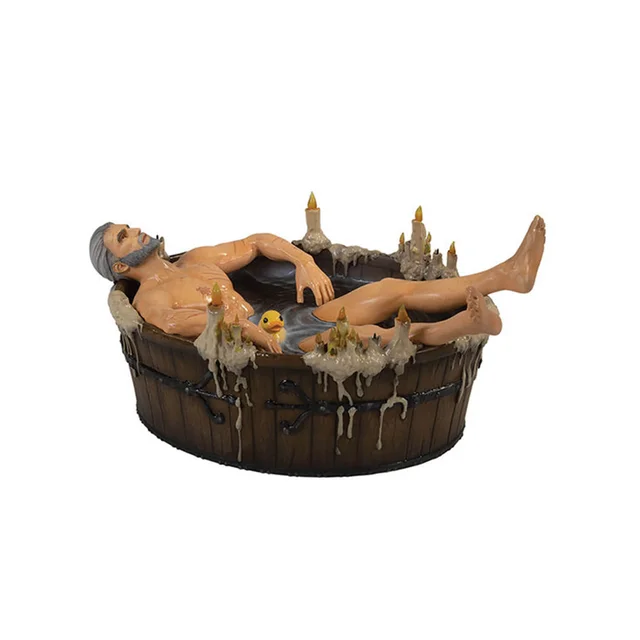 Dark Horse The Witcher 3 Wild Hunt Geralt in the Bath Statue