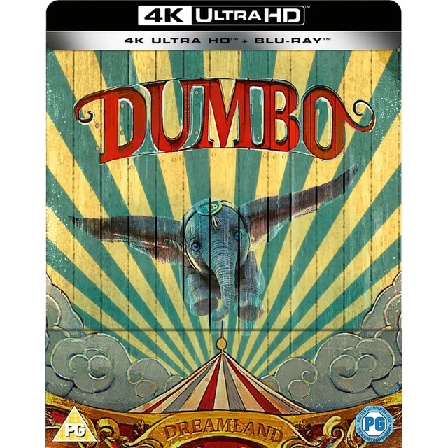 Dumbo 4K Ultra HD (Includes 2D Blu-ray) - Zavvi Exclusive Limited Edition SteelBook