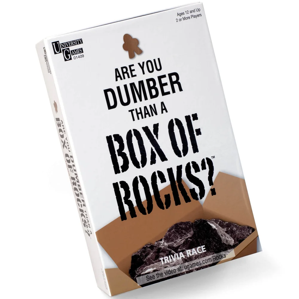 Are You Dumber Than A Box of Rocks Game Image 1