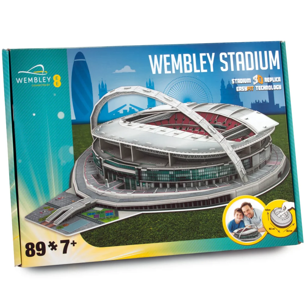 3D Puzzle Football Stadium - Wembley Image 1