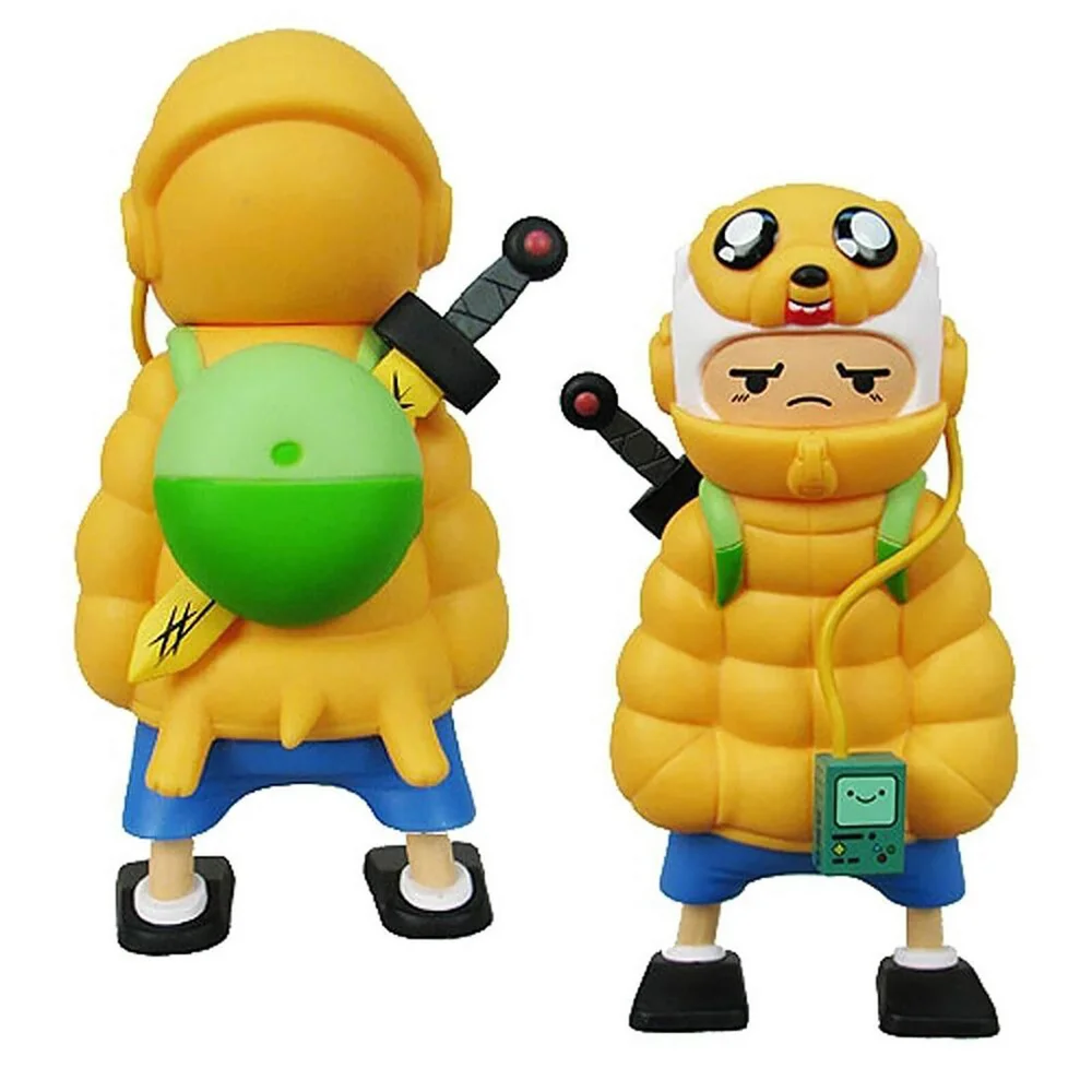 Kidrobot Adventure Time Puff Jake N Lil Finn 6-inch Vinyl Figure Image 1
