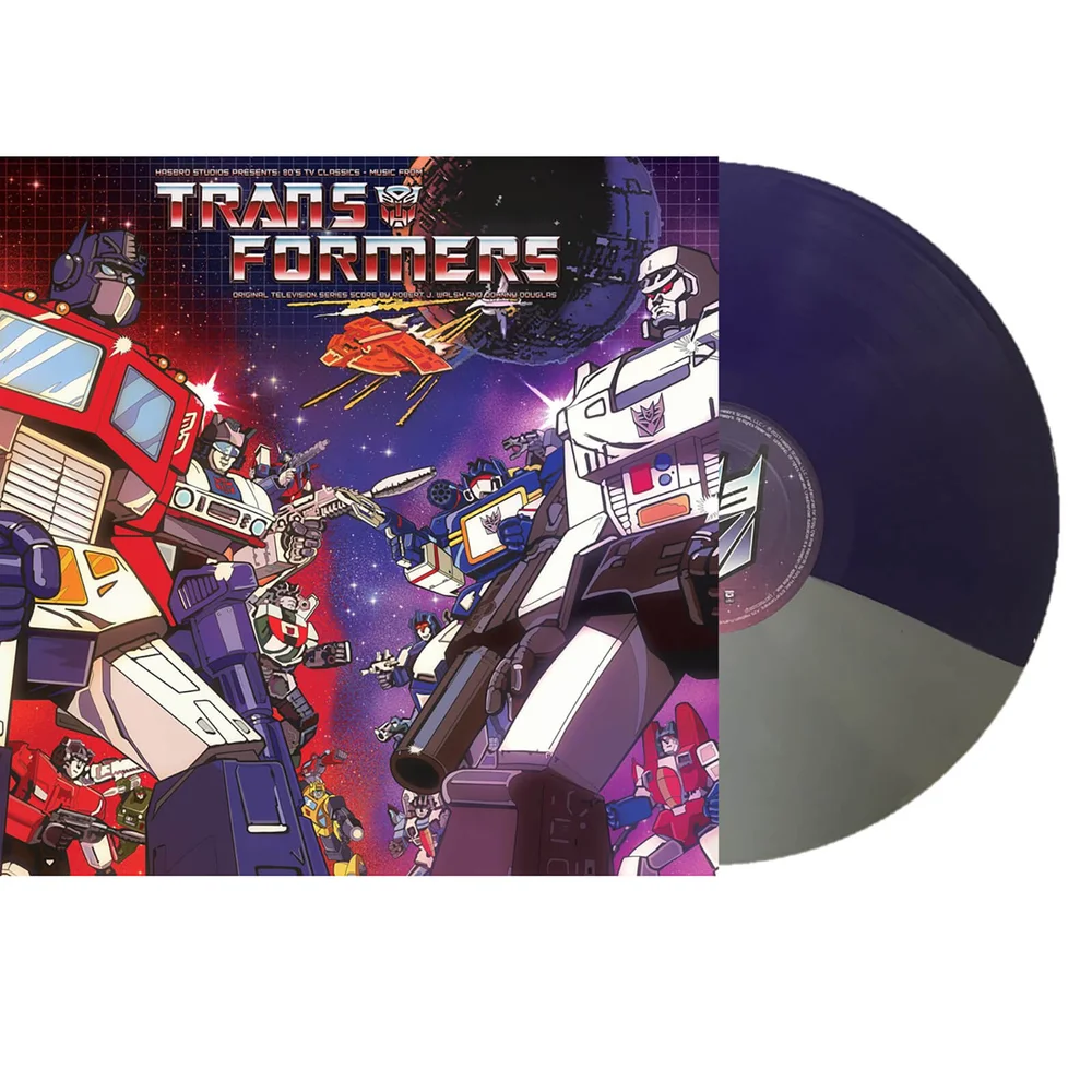 Hasbro Studios Presents '80s TV Classics: Music from The Transformers - Megatron Variant Vinyl Image 1
