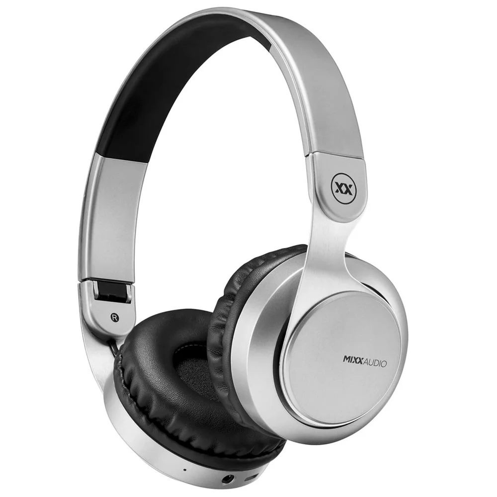 Mixx JX1 Bluetooth Wireless Headphones - Space Grey Image 1