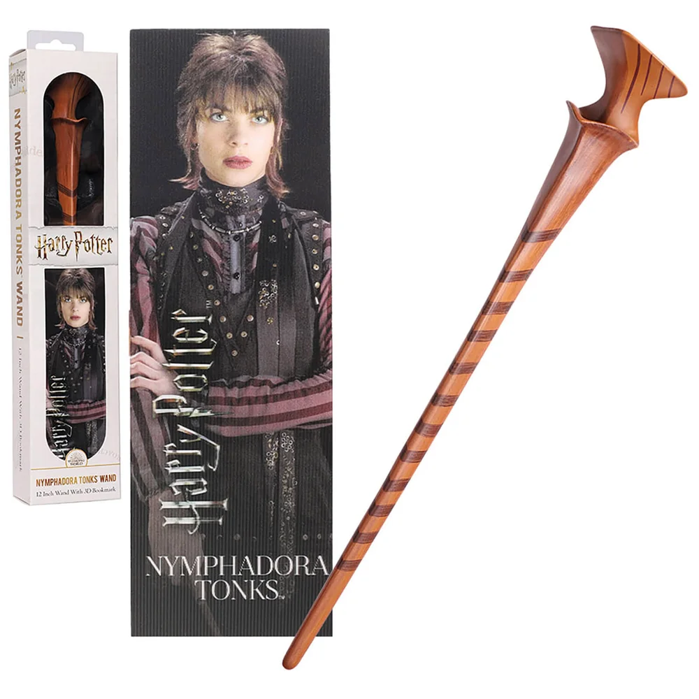 Nymphadora Tonks 30cm PVC Wand with Prismatic Bookmark Image 1