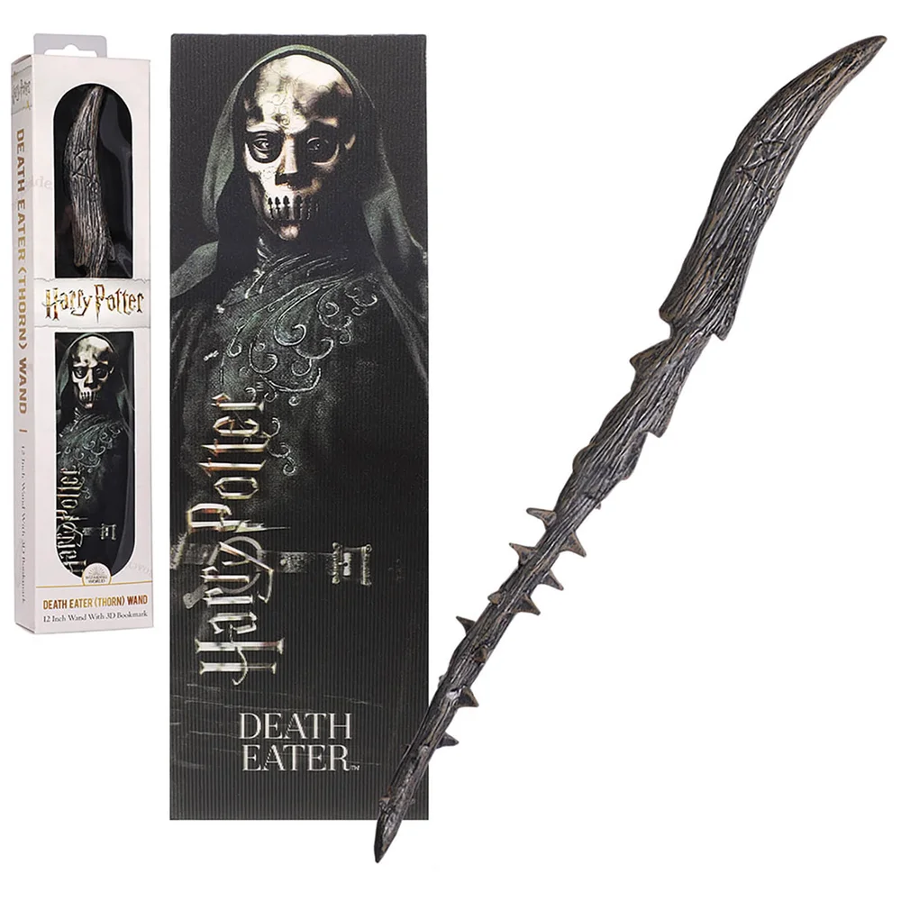 Death Eater (Thorn) 30cm PVC Wand with Prismatic Bookmark Image 1