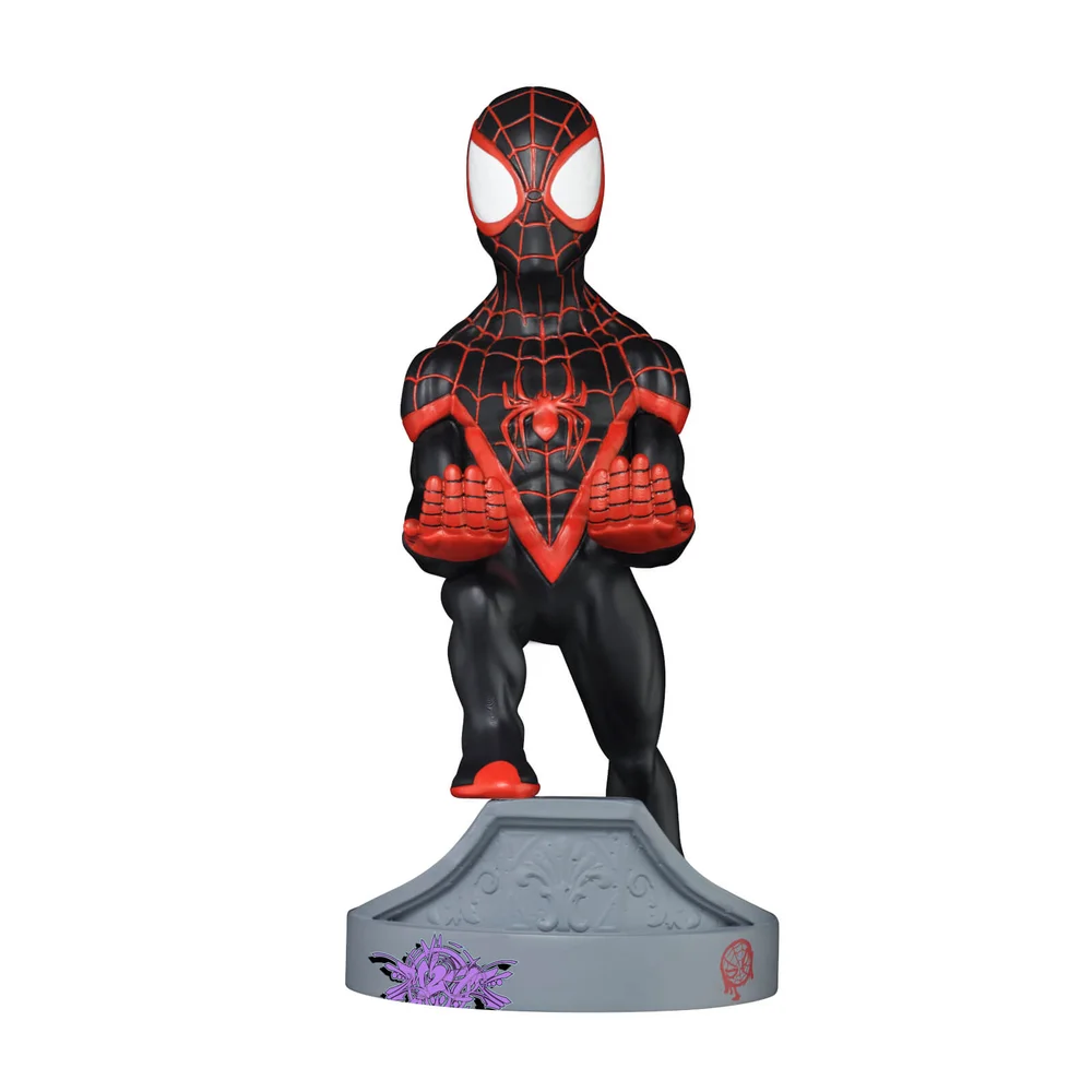 Cable Guys Marvel Spider-Man Miles Morales Controller and Smartphone Stand Image 1
