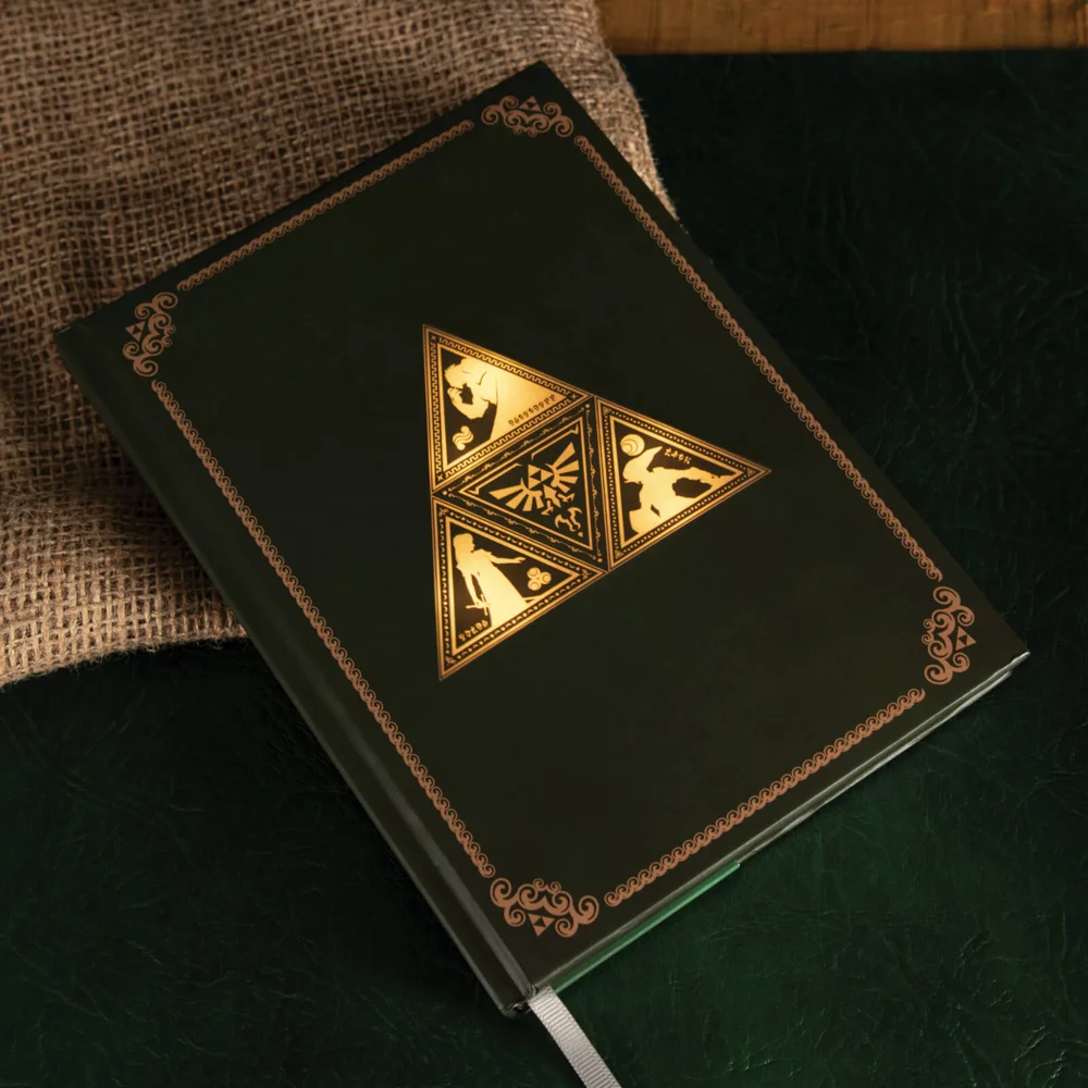 Triforce Light Up Notebook Image 1