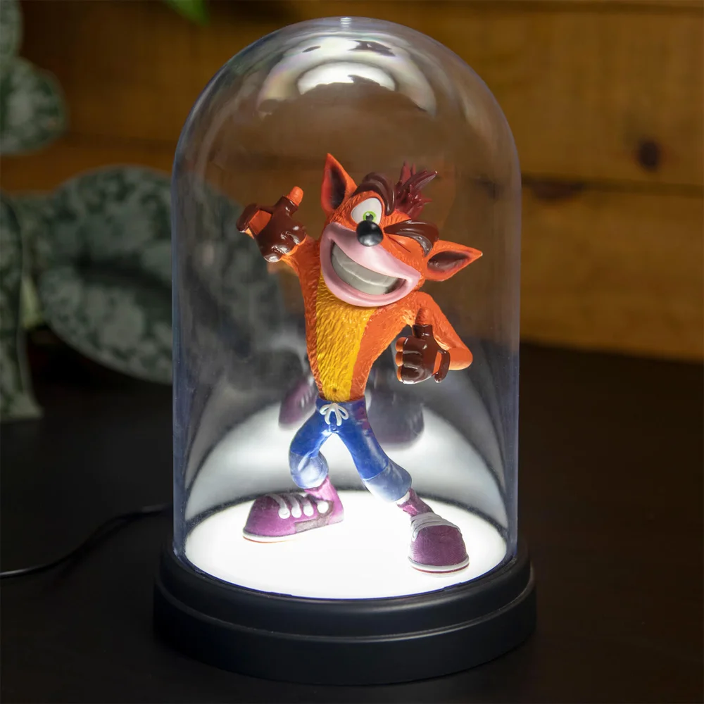 Crash Bandicoot Bell Jar Light Image 1
