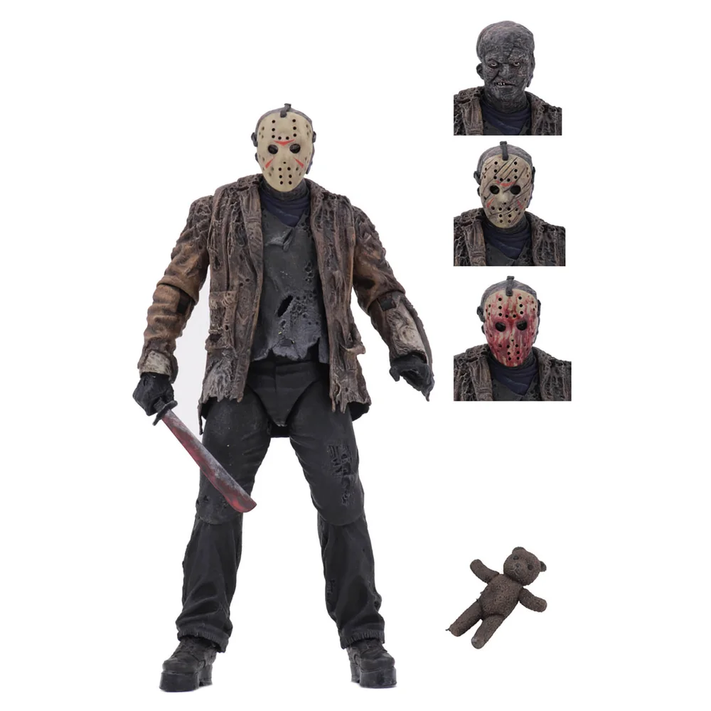 NECA Freddy vs Jason - 7" Scale Action Figure - Ultimate Jason (FvJ) Image 1