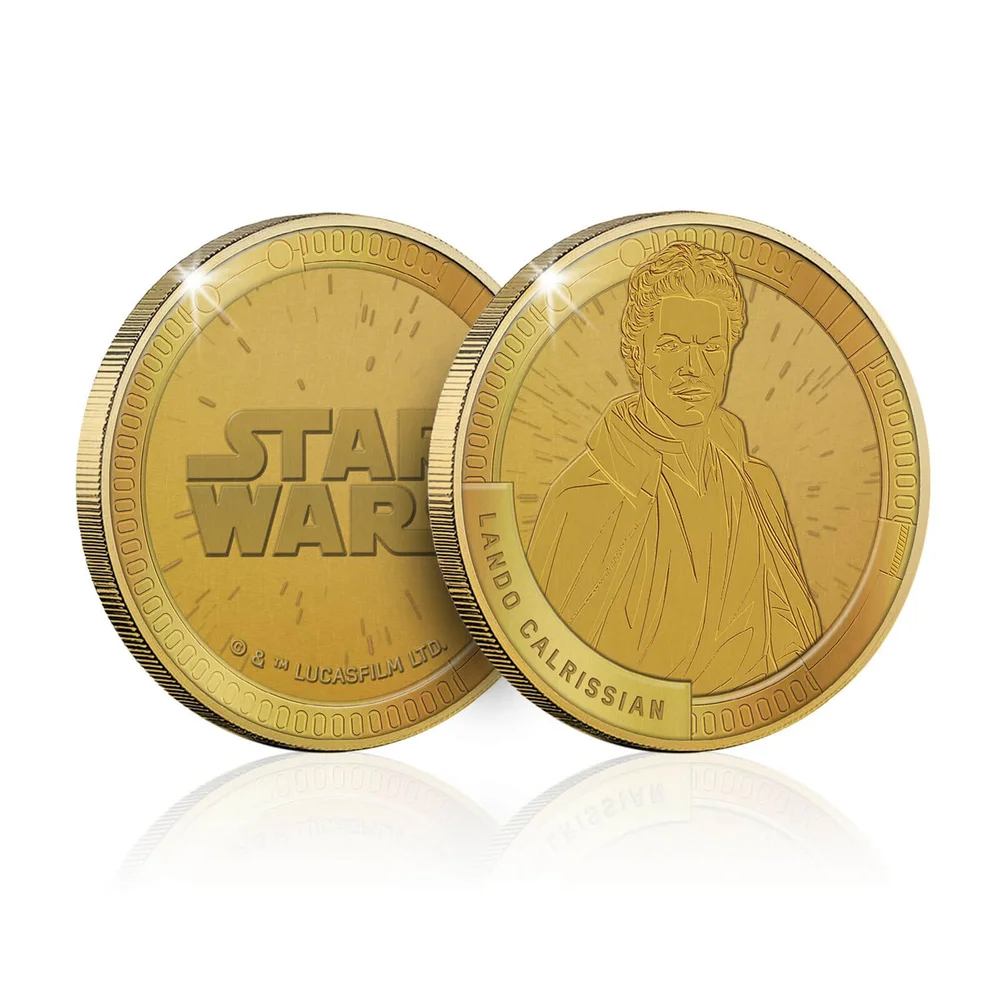 Collectable Star Wars Commemorative Coin: Lando Calrissian - Zavvi Exclusive (Limited to 1000) Image 1