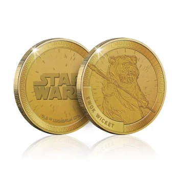Collectable Star Wars Commemorative Coin: Ewok (Wicket) - Zavvi Exclusive (Limited to 1000)