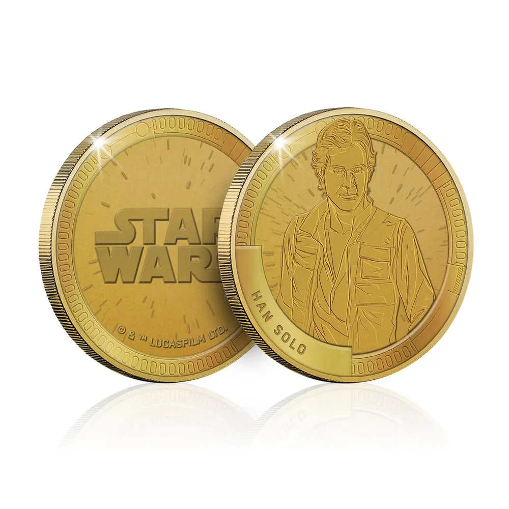 Collectable Star Wars Commemorative Coin: Han Solo - Zavvi Exclusive (Limited to 1000) Image 1