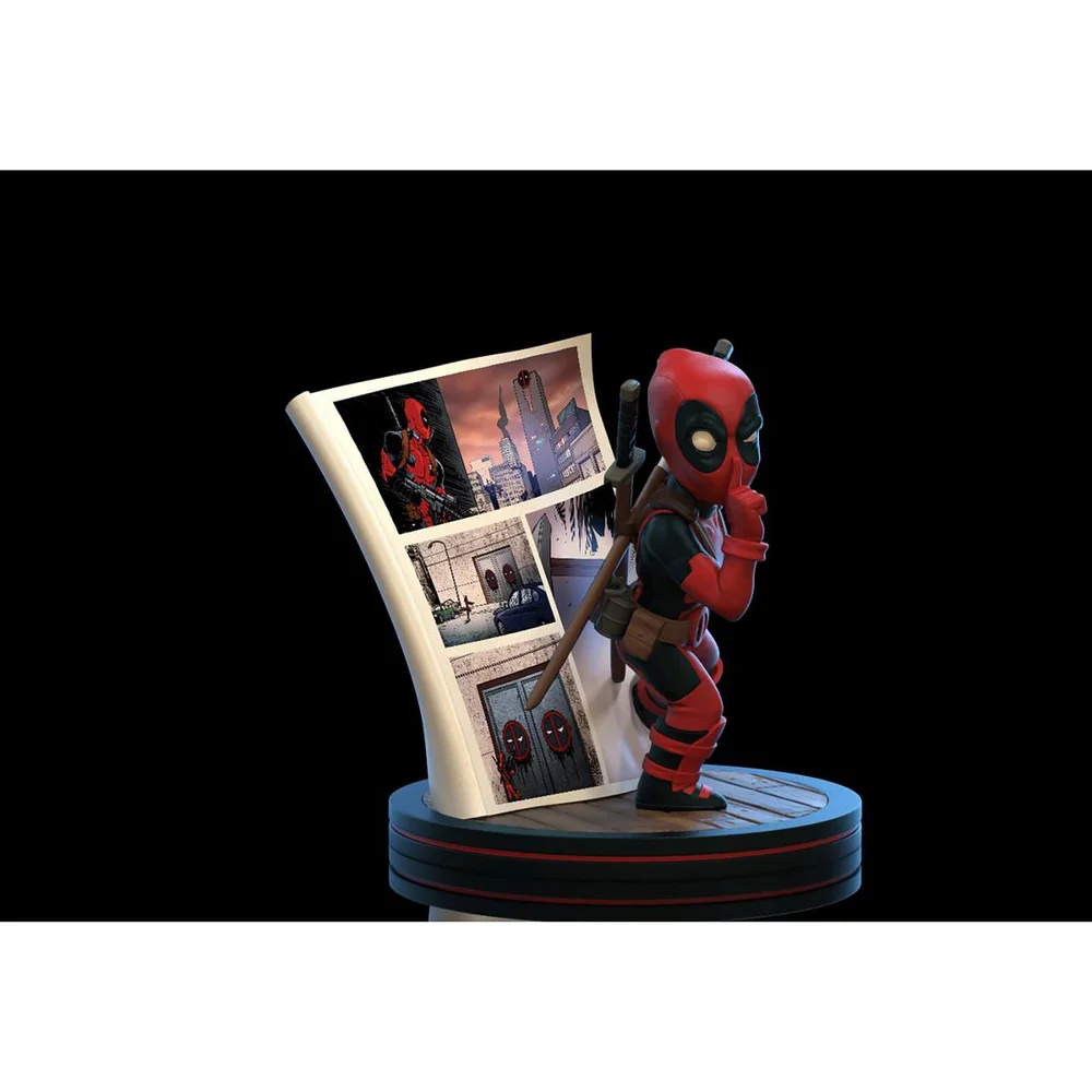 Quantum Mechanix Marvel's Deadpool 4D Q-Fig Diorama Image 1
