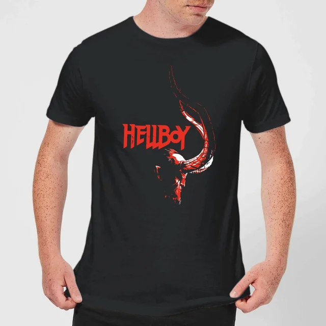 Hellboy Profile Men's T-Shirt - Black