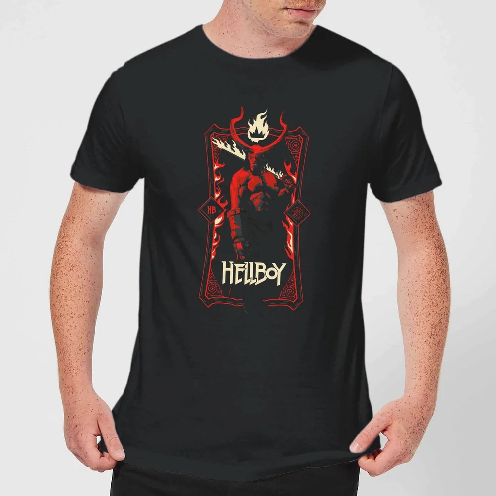 Hellboy Right Hand Of Doom Men's T-Shirt - Black - 5XL Image 1
