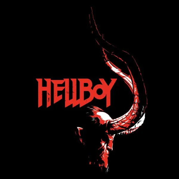 Hellboy Profile Women's T-Shirt - Black