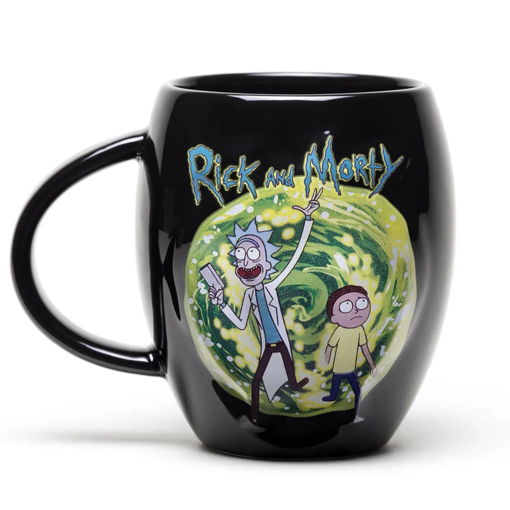 Rick and Morty Oval Mug Image 1