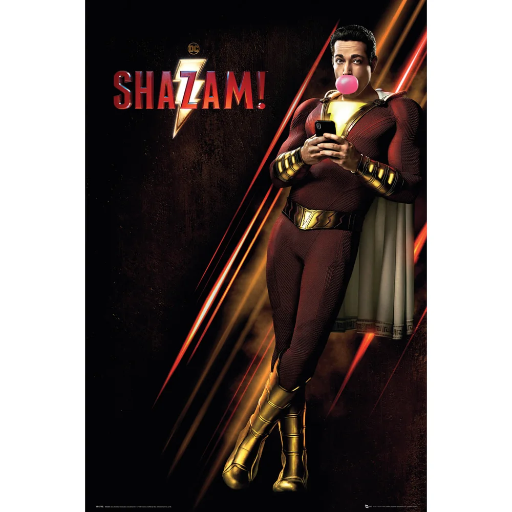 DC Comics Shazam! 61 x 91.5cm Maxi Poster Image 1