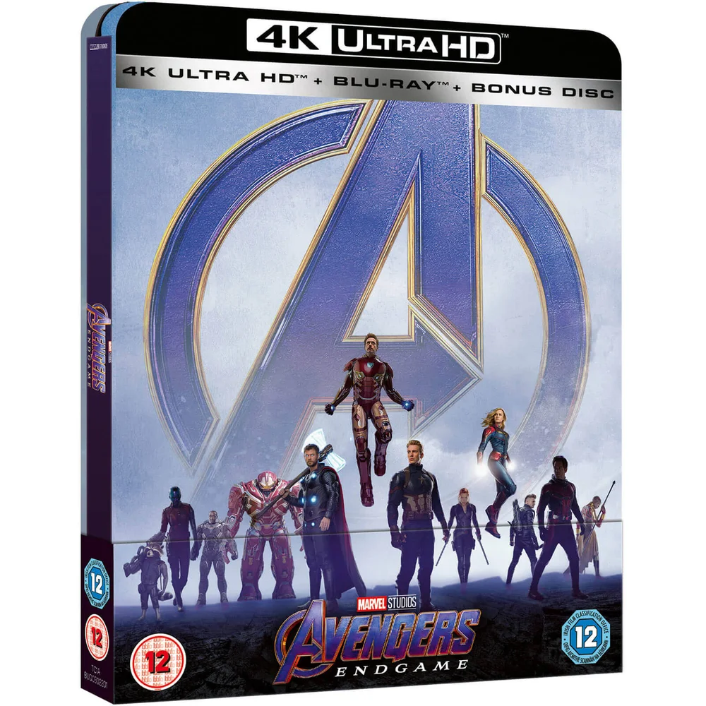 Avengers: Endgame - Zavvi Exclusive 4K Ultra HD Steelbook (Includes 2D Blu-ray) Image 1