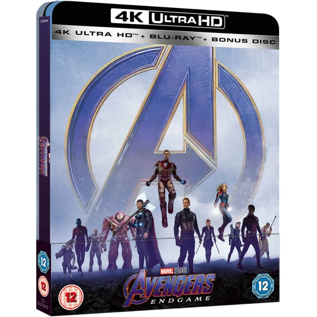 Avengers: Endgame - Zavvi Exclusive 4K Ultra HD Steelbook (Includes 2D Blu-ray)
