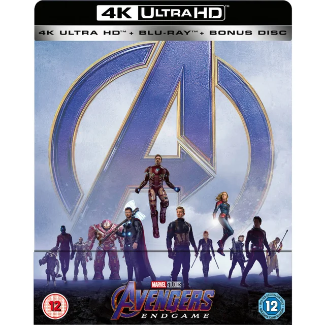 Avengers: Endgame - Zavvi Exclusive 4K Ultra HD Steelbook (Includes 2D Blu-ray)