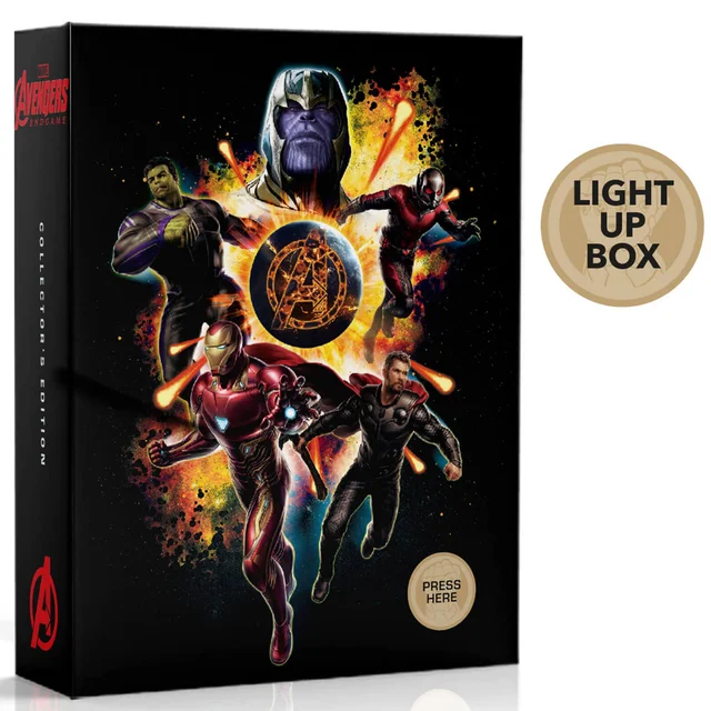 Avengers : Endgame 4K Ultra HD Zavvi Exclusive Collector’s Edition Steelbook (Includes 2D Blu-ray)