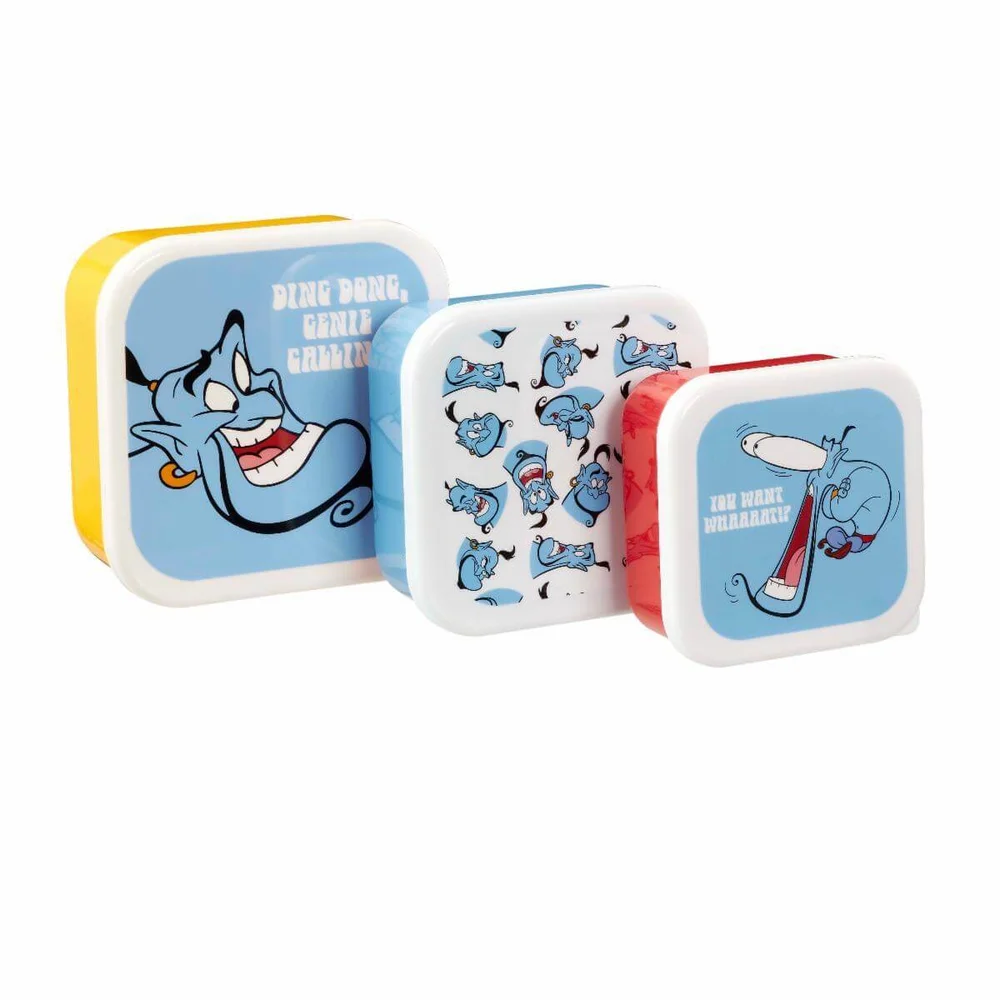Funko Homeware Disney Aladdin Genie Calling Plastic Storage Set Image 1