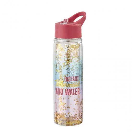 Funko Homeware Disney The Little Mermaid Instant Mermaid Plastic Water Bottle Image 1