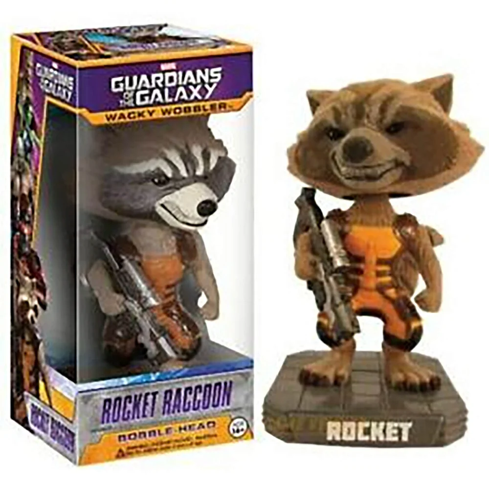 Funko Wacky Wobbler Marvel Rocket Raccon Image 1