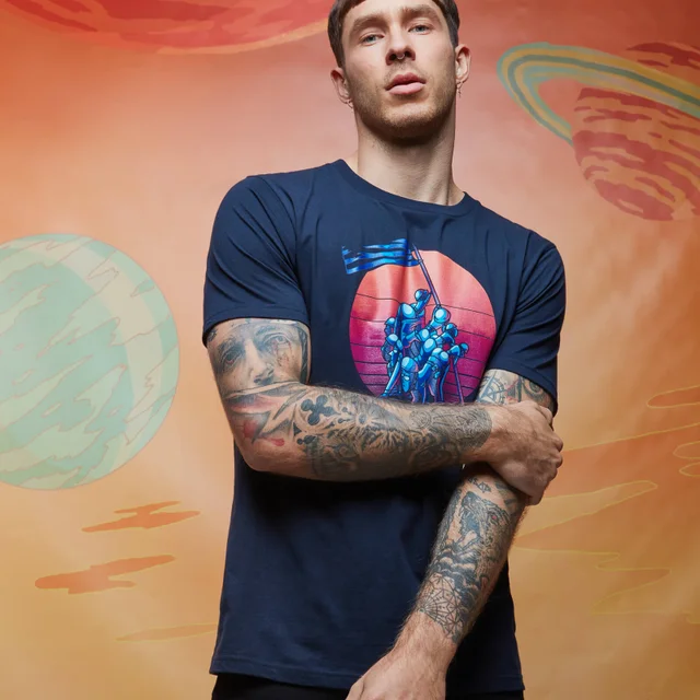 Rick and Morty Get Schwifty Hamster Butts T-Shirt - Navy