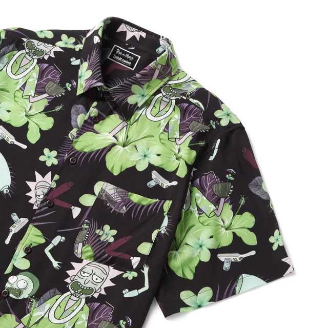 Rick & Morty Floral Exclusive Shirt