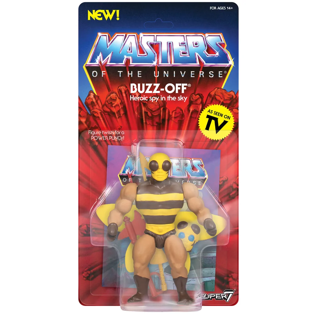 Super 7 Masters of the Universe Vintage Figure Wave 4 (Buzz-Off) Image 1