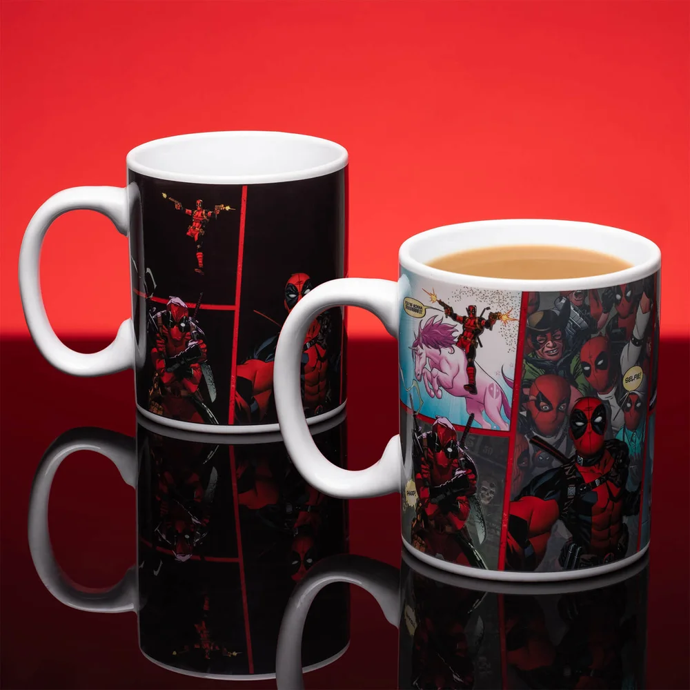 Marvel Deadpool Heat Change Mug Image 1
