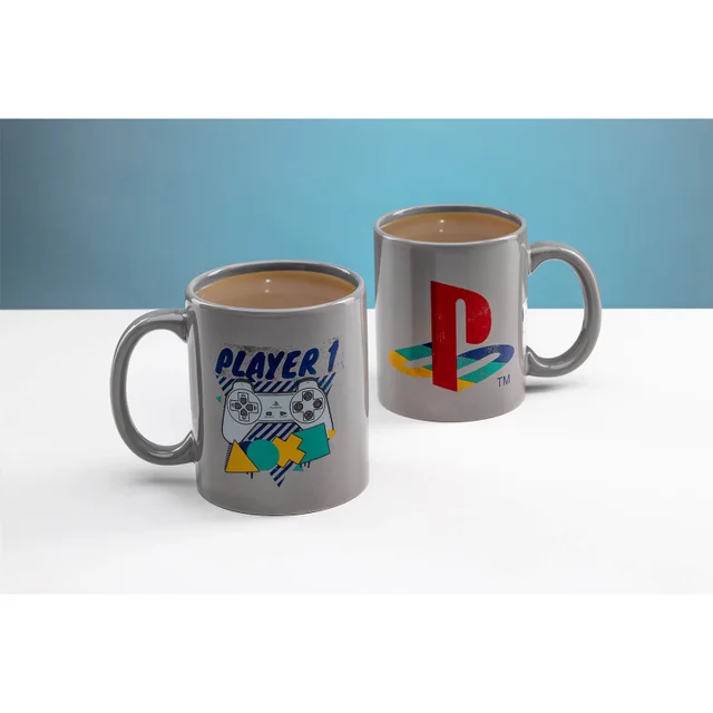 PlayStation Player One and Player Two Mug Set