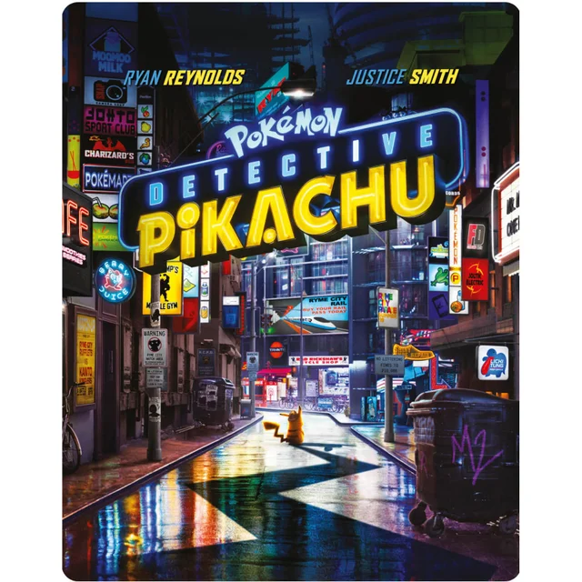 Detective Pikachu – Limited Edition 4K Steelbook (Includes 2D Blu-ray)