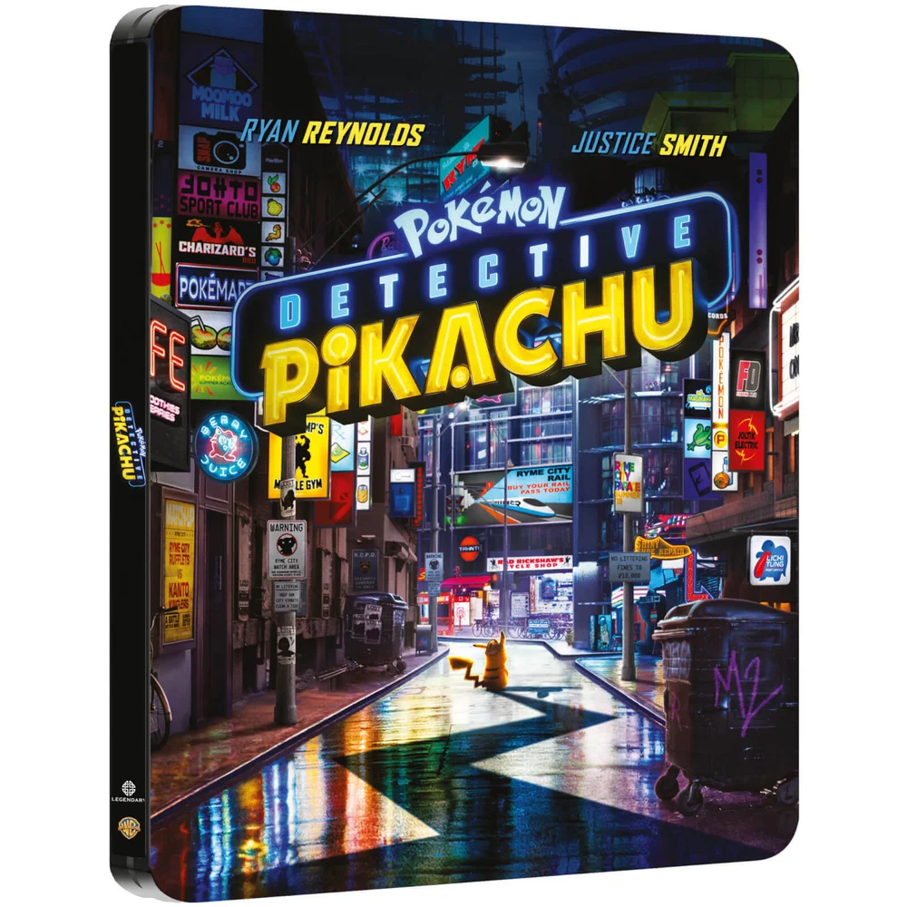 Detective Pikachu – Limited Edition 4K Steelbook (Includes 2D Blu-ray) Image 1