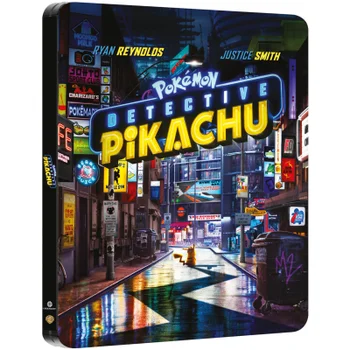 Detective Pikachu – Limited Edition 4K Steelbook (Includes 2D Blu-ray)